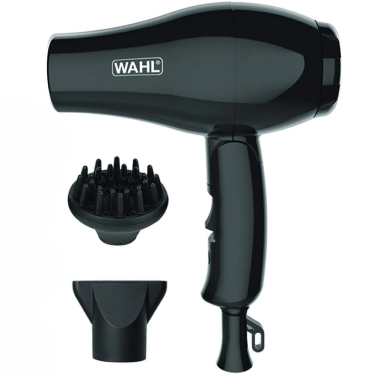 Podróżne etui ochronne zabezpieczające suszarkę Wahl 3402-0470 Travel Dryer w bagażu.