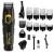 Multigroomer Wahl 9893-0460 Extreme Grip Advanced z żółtym silikonowym uchwytem.