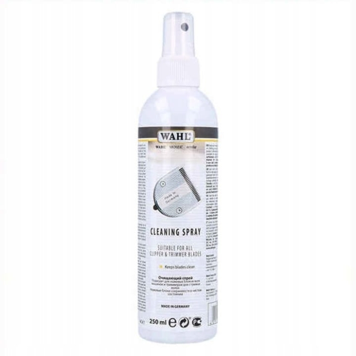 Oryginalny płyn WAHL Cleaning Spray 250ml do czyszczenia ostrzy maszynek.