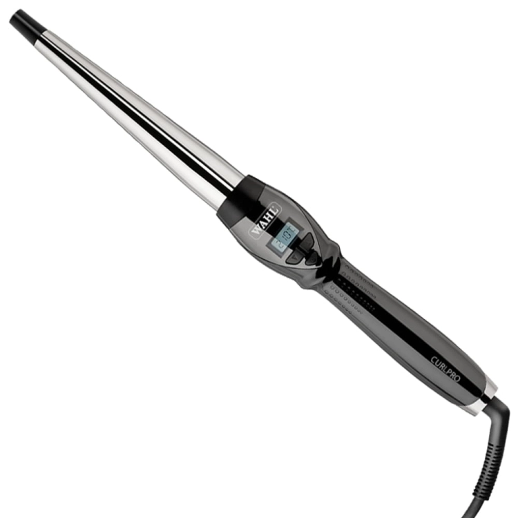 Profesjonalna lokówka stożkowa Wahl Curl Pro 4437-0471 w czarno-złotej kolorystyce.