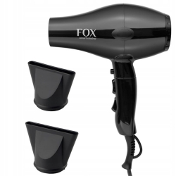 Kompaktowa suszarka do włosów Fox Smart Student o mocy 2100W.