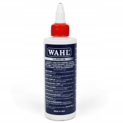 Ochrona przed korozją i zatarciem mechanizmu dzięki olejkowi Wahl 3310-1102 Clipper Oil 118.3 ml.