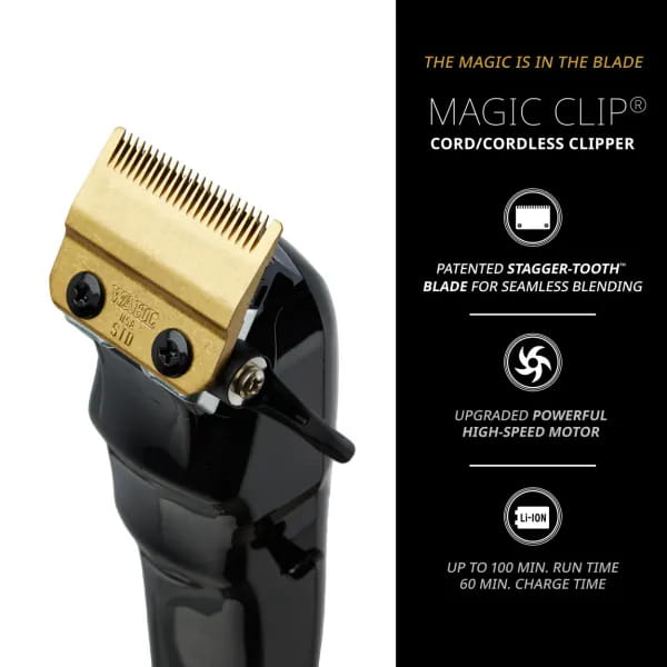 Niezawodne narzędzie barberskie dostępne w sklepie Yago24.pl, czyli WAHL Magic Clip.