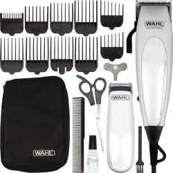 Zestaw strzyżący Wahl 79305-1316 Deluxe Home Pro zawierający maszynkę i trymer.