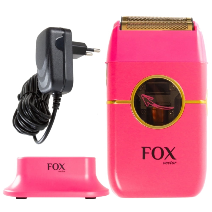 Profesjonalna golarka foliowa Fox Vector w matowej, czarnej obudowie.