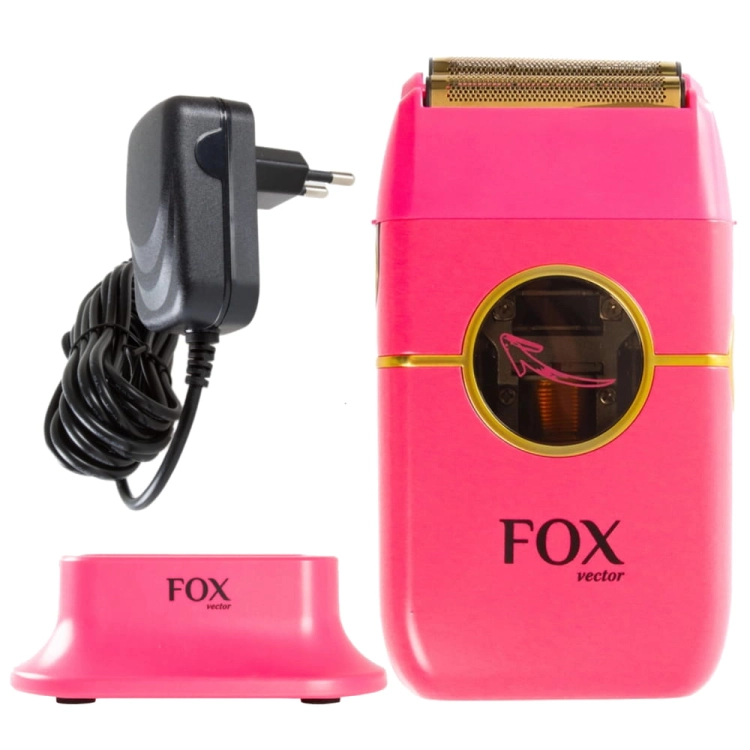 Profesjonalna golarka foliowa Fox Vector w matowej, czarnej obudowie.