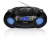 Górny panel z odtwarzaczem CD i wygodnym uchwytem w boomboxie Blaupunkt BB31LED.