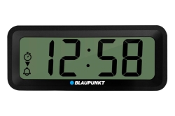 Czarny, wielofunkcyjny zegarek Blaupunkt CL04BK z czytelnym wyświetlaczem LCD.