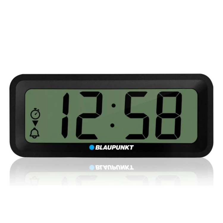 Wielofunkcyjny zegarek Blaupunkt CL04BK odliczający czas jako praktyczny, ciemny timer.