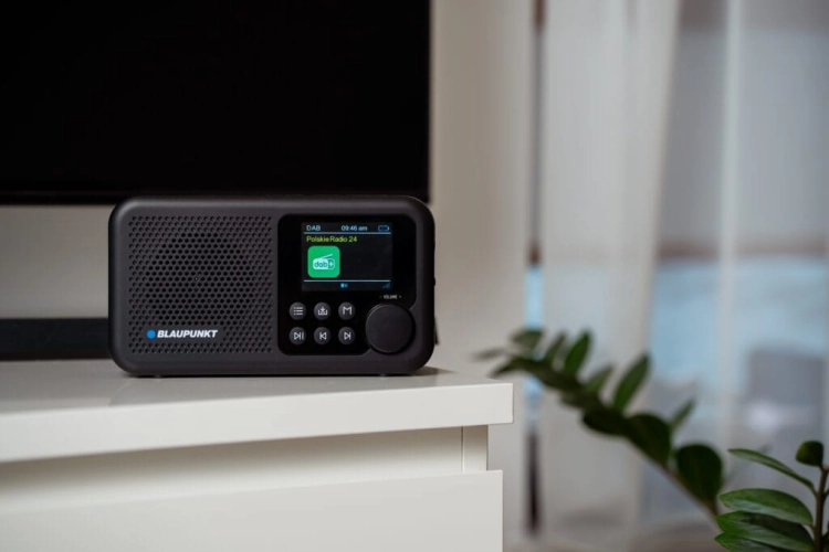 Radio cyfrowe DAB+ BLAUPUNKT DR8BK Czarne Przenośne BT