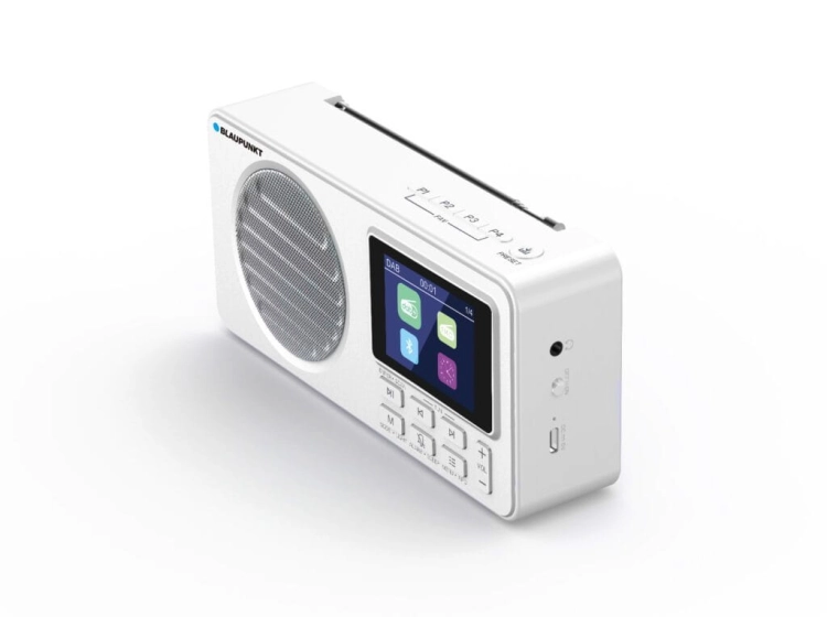 Radio cyfrowe DAB+ BLAUPUNKT DR6WH Białe Przenośne BT