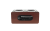 Widok na tył radia Blaupunkt PP5BR z wejściami USB, czytnikiem kart SD oraz gniazdem ładowania.