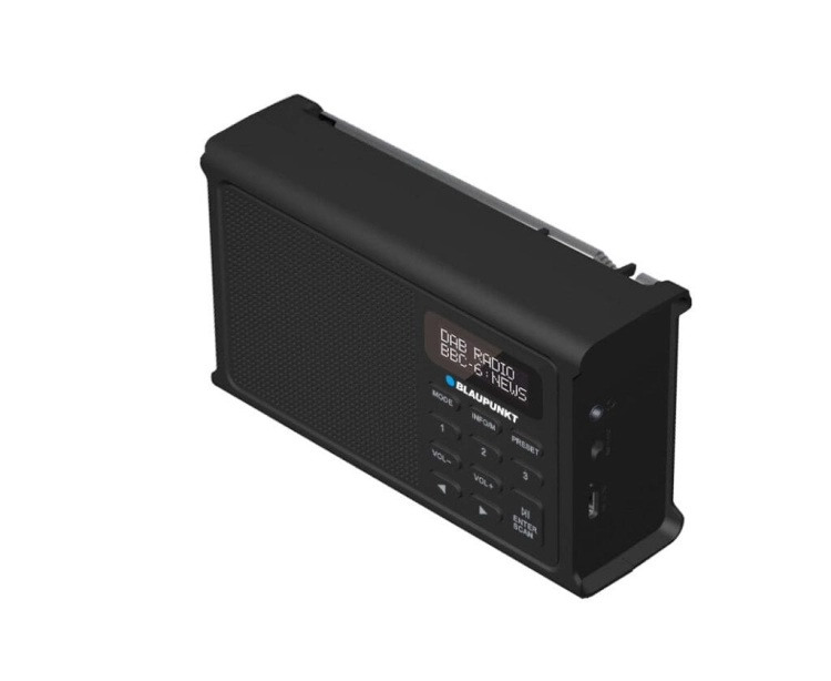 Przenośne radio DAB Blaupunkt DR3BK Czarne