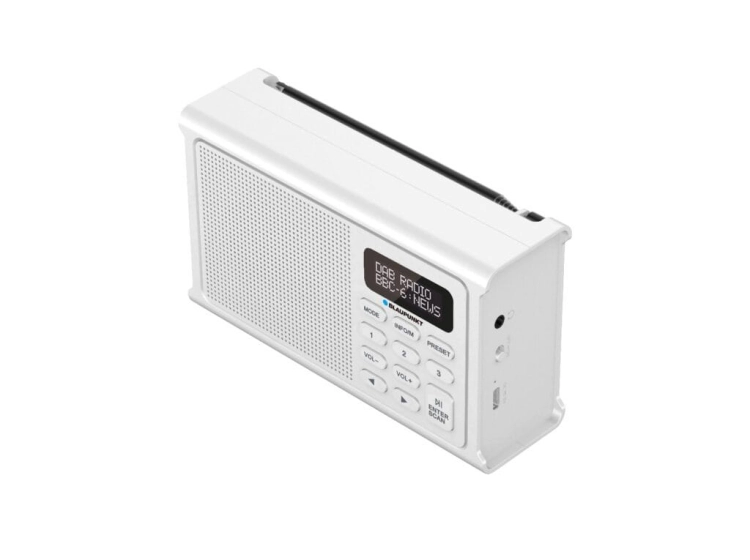Radio przenośne DAB+ Blaupunkt DR3WH Białe