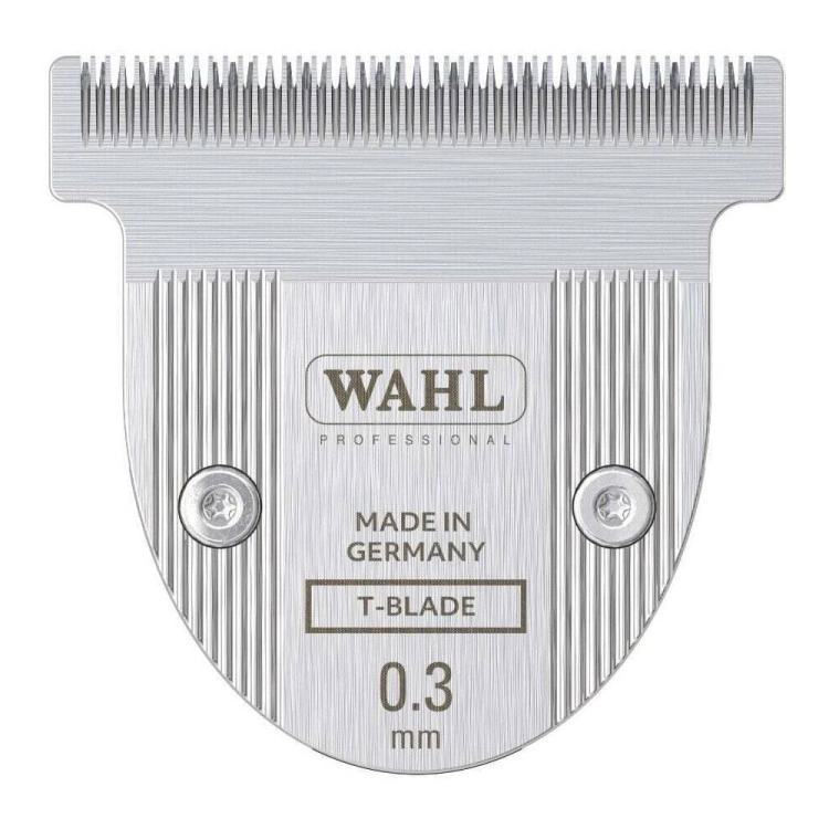 Oryginalne szerokie ostrze Wahl T-Blade 1584-7222 przeznaczone do bezprzewodowego trymera Wahl T-Cut.