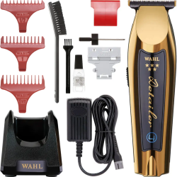 Złoty trymer bezprzewodowy Wahl Detailer Cordless Gold Limited Edition.