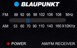 Kieszonkowe radio Blaupunkt PR4BK AM/FM Czarne