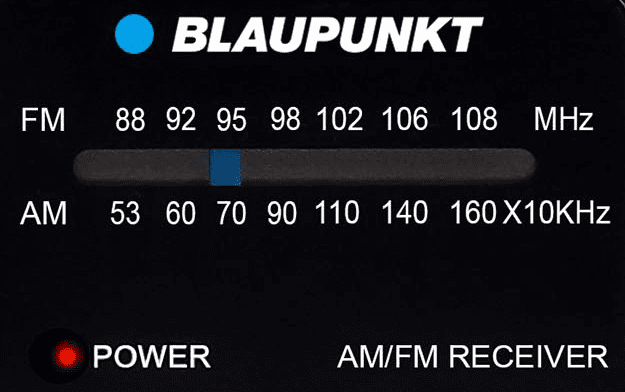 Kieszonkowe radio Blaupunkt PR4BK AM/FM Czarne