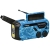Radio Blaupunkt ER10BC SURVIVAL z widocznym cyfrowym wyświetlaczem i anteną teleskopową.