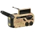 Solidne radio Blaupunkt ER10DC SURVIVAL z wysuniętą anteną teleskopową i czytelnym wyświetlaczem.