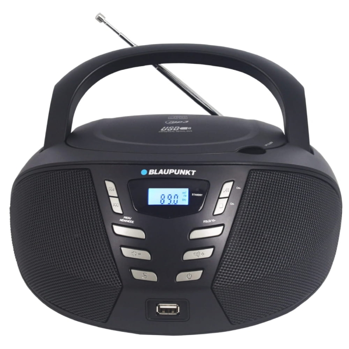 Boombox Blaupunkt BB7BK FM_CD_MP3_USB_AUX Czarny