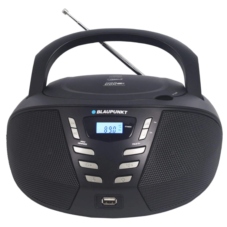Boombox Blaupunkt BB7BK FM_CD_MP3_USB_AUX Czarny