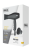 Precyzyjny koncentrator powietrza dołączony do suszarki Wahl 3402-0470 Travel Dryer.
