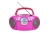 Górnie ładowany napęd płyt CD z obsługą MP3 w urządzeniu boombox Blaupunkt BB16PK.