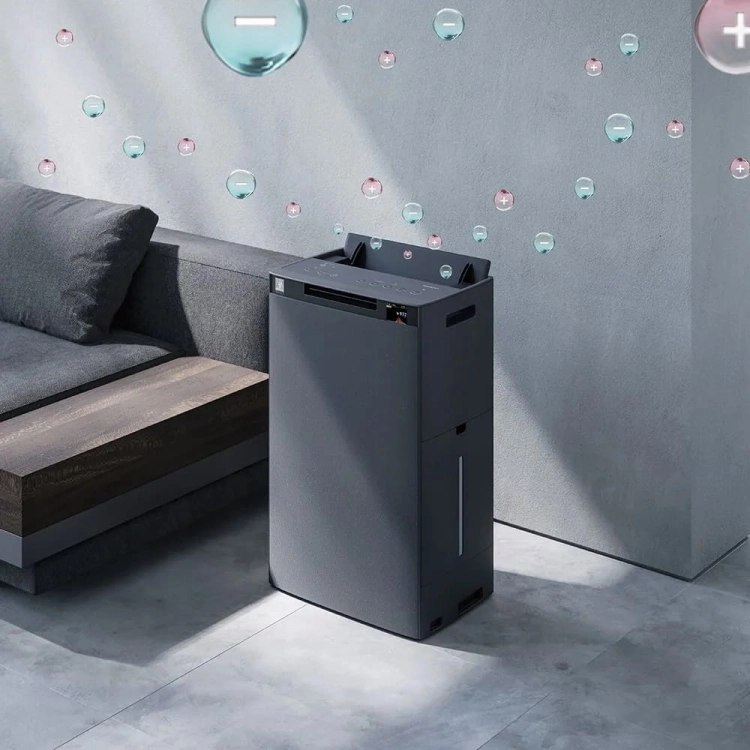 Innowacyjna jonizacja Plasmacluster NEXT eliminująca wirusy, w którą wyposażono Sharp KI-TX75EU-H.