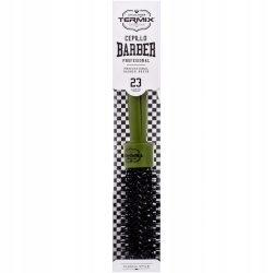 Wysoce odporne na wysoką temperaturę i antystatyczne włosie szczotki Termix Pro Barber 23mm.