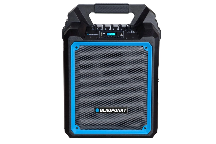 Wbudowany moduł Bluetooth i panel sterowania w głośniku imprezowym Blaupunkt MB06.