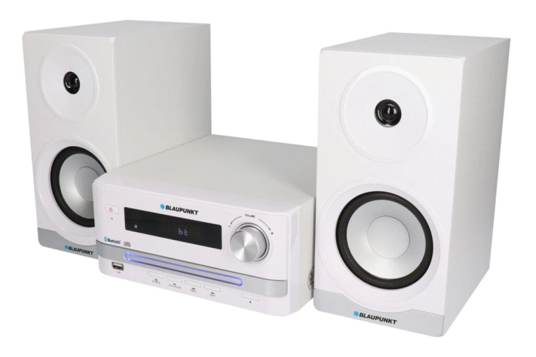 Mikrowieża Blaupunkt MS16BT EDITION FM/BT/CD/USB/MP3/AUX Biała