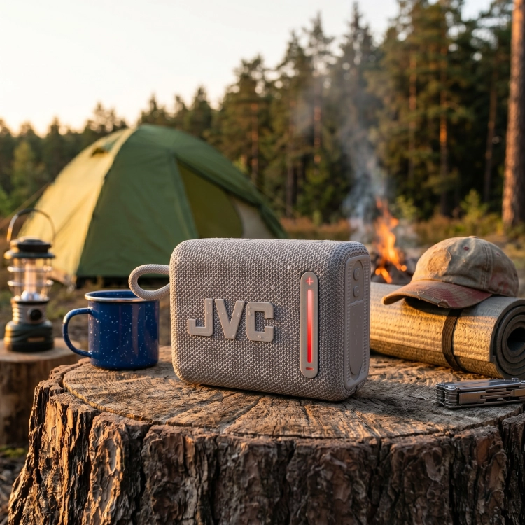 Głośnik Bluetooth JVC XS-E114G Radio FM Szary IPX6 TWS 12h
