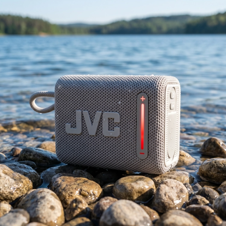 Głośnik Bluetooth JVC XS-E114G Radio FM Szary IPX6 TWS 12h