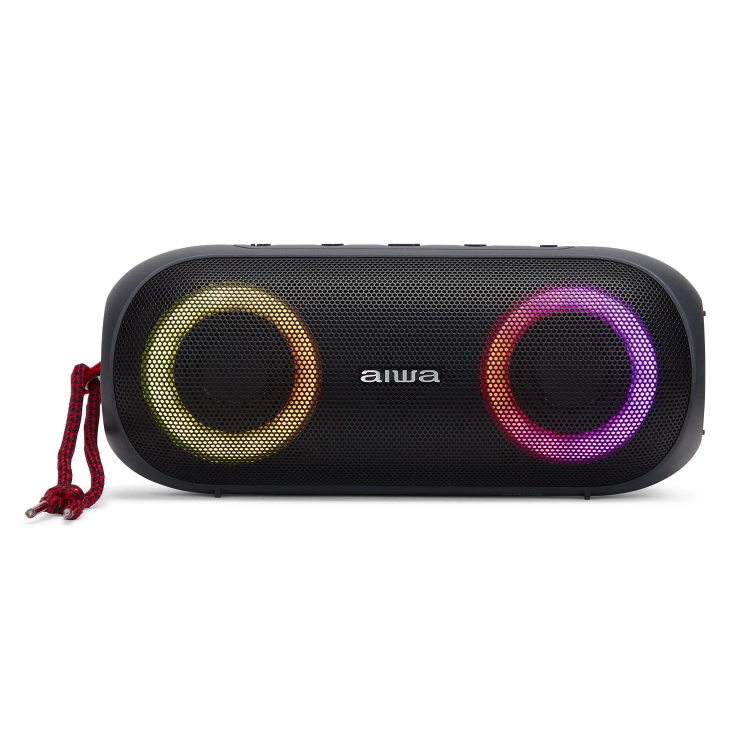 Głośnik Bluetooth AIWA BST-650 20W Mocny Bas IPX7 RGB Radio FM TWS