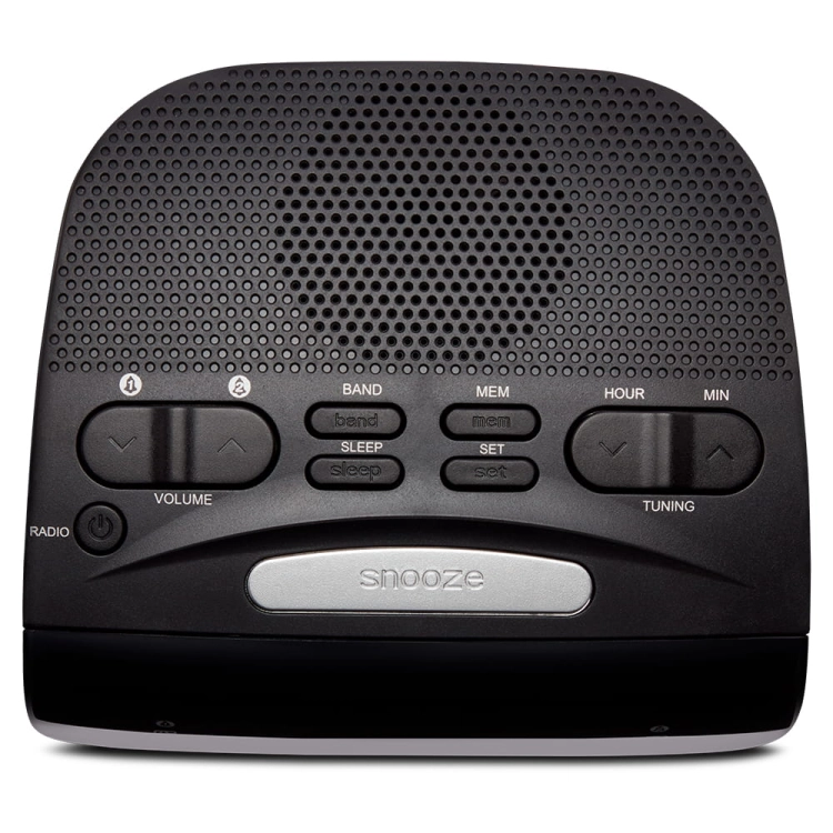 Radiobudzik AIWA CR-15 Radio FM AM Podwójny Alarm Drzemka Zegar Cyfrowy