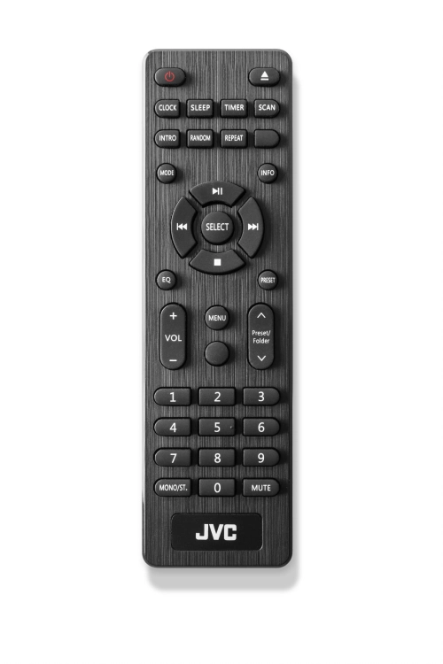 Mikrowieża JVC RD-E861B DAB+ Bluetooth CD MP3 USB Pilot 20W All-In-One