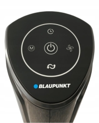 Czytelny, duży wyświetlacz LED wkomponowany we front wentylatora Blaupunkt AFT801.