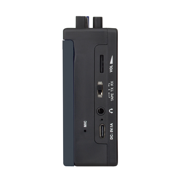 Moduł Bluetooth umożliwiający parowanie bezprzewodowych słuchawek w odtwarzaczu AKAI Pocket Tape.