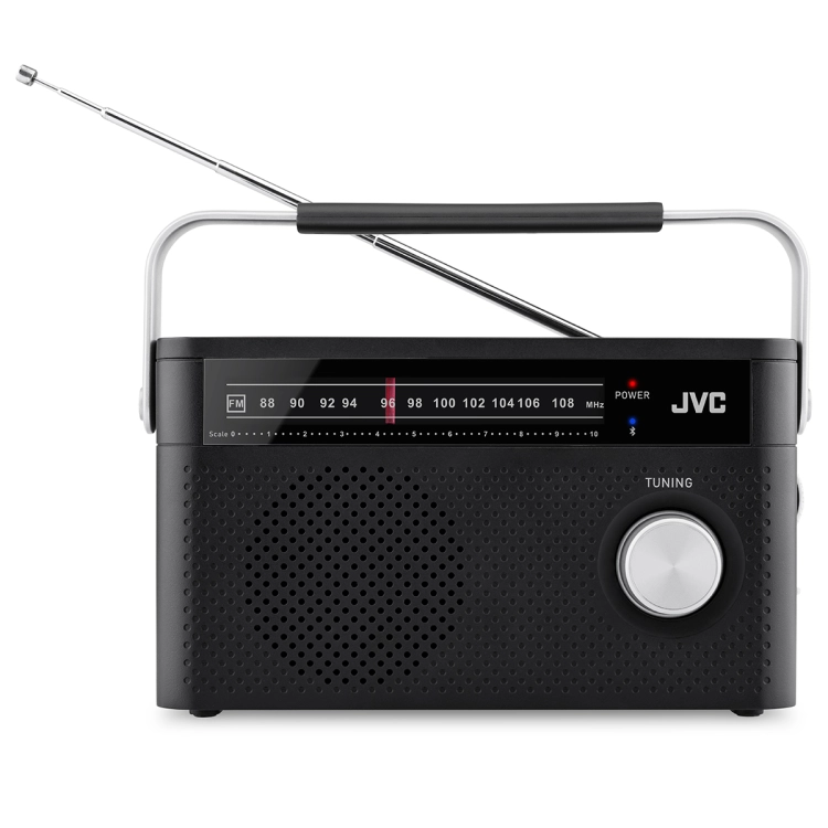 Wbudowany moduł Bluetooth umożliwiający bezprzewodowe przesyłanie muzyki do JVC RA-E315B.