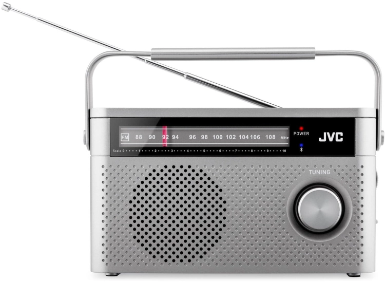 Wbudowany moduł Bluetooth umożliwiający bezprzewodowe przesyłanie muzyki do JVC RA-E315G.