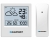 Czytelny wyświetlacz LCD prezentujący temperaturę i wilgotność w modelu Blaupunkt WS10WH.