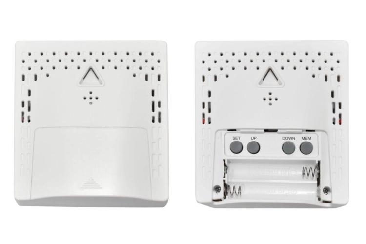 Zewnętrzny, bezprzewodowy czujnik pogody dołączony do stacji Blaupunkt WS10WH.