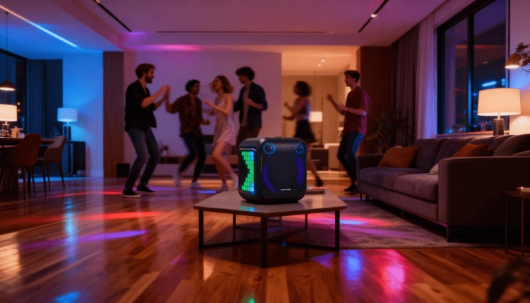 Głośnik Przenośny Blaupunkt PB6LED Bluetooth Karaoke 120W TWS