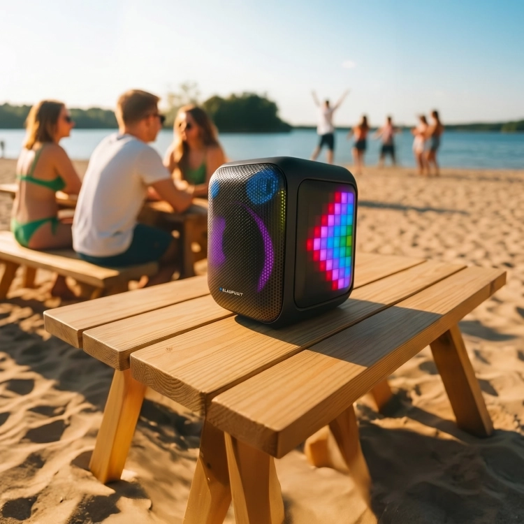 Głośnik Przenośny Blaupunkt PB6LED Bluetooth Karaoke 120W TWS