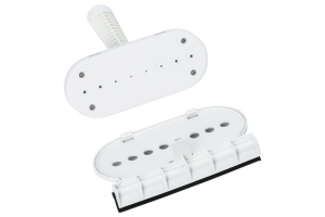Ruchoma głowica czyszcząca z założoną nakładką z mikrofibry w modelu Blaupunkt STM601.