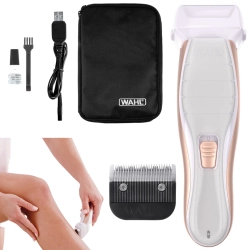 Bezprzewodowa golarka damska 2w1 Wahl 3029295 Shave Smooth w ergonomicznej obudowie.