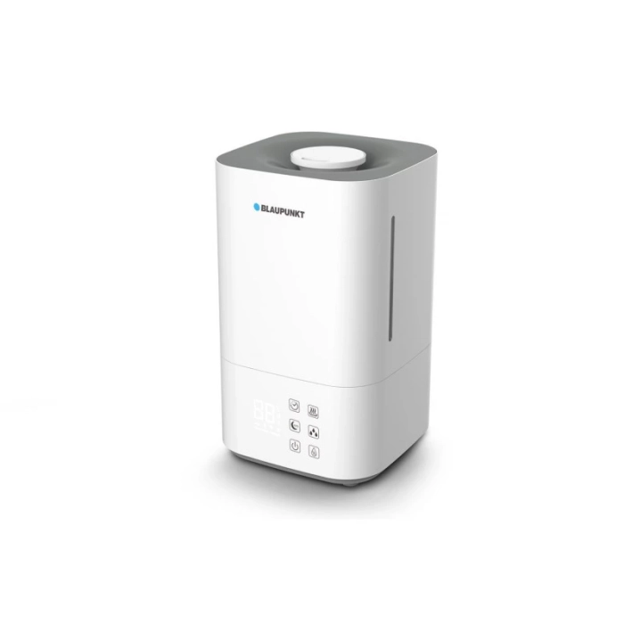 Intuicyjny wyświetlacz LED z wbudowanym higrostatem w modelu Blaupunkt AHS701.