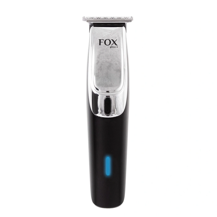 Dokładne konturowanie linii zarostu i karku za pomocą trymera Fox Gloss S.