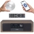 Mikrowieża stereo Blaupunkt MS22BT w nowoczesnej, minimalistycznej obudowie.